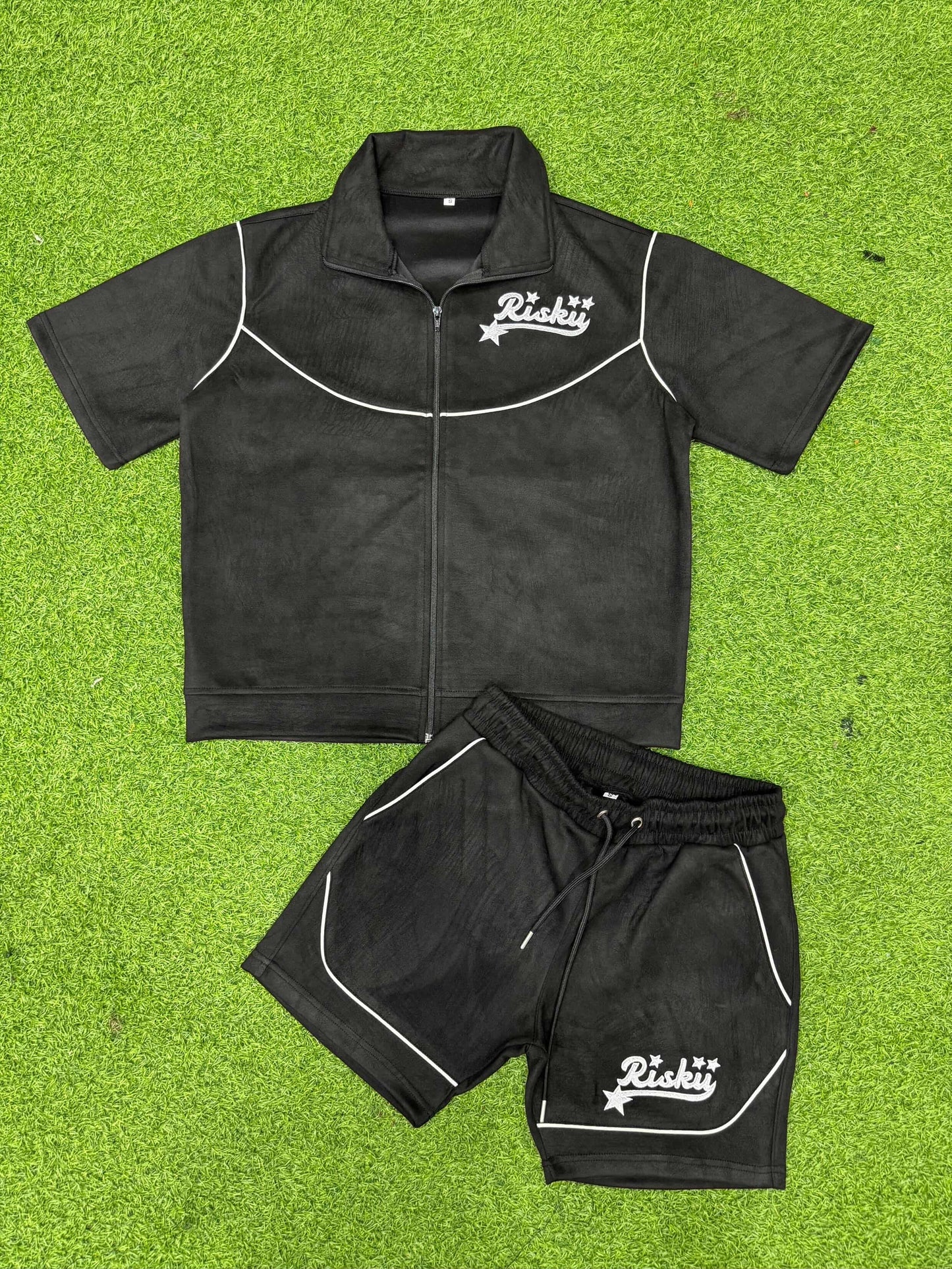 Midnight Black Short Set