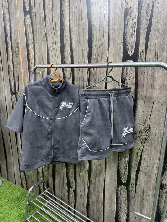 Cool Grey Short Set