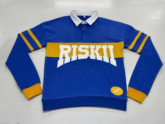 Riskii Collegiate Polo (Blue)